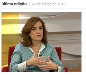 Miriam Leitão destaca o acordo de cooperação técnica firmado entre o MPF e  Abras, no Bom Dia Brasil-TV Globo | Clipping | ABRAS